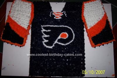 Homemade Flyers Birthday Cake