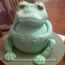 Homemade Friendly Frog Cake