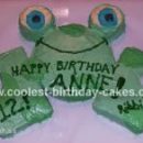 Homemade Frog Cake