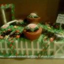 Homemade Garden Lover's Birthday Cake