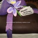 Homemade Gift Box Birthday Cake