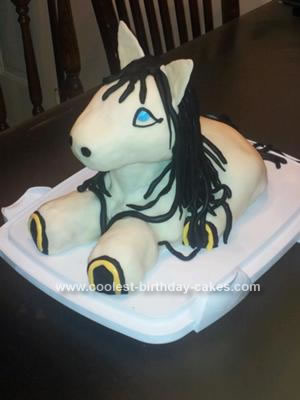Homemade Girl's Pony Fanatic Cake