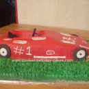 Homemade Go Kart Birthday Cake Design