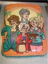 Homemade Golden Girls Cake