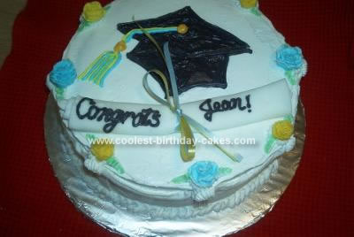 Jean's Graduation Cake