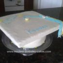 Homemade Graduation Cap Cake