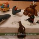 Homemade Gruffalo and other Julia Donaldson Stories Cake