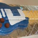 Homemade Guitar Cake