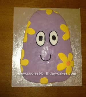 Homemade HAAHOO Birthday Cake