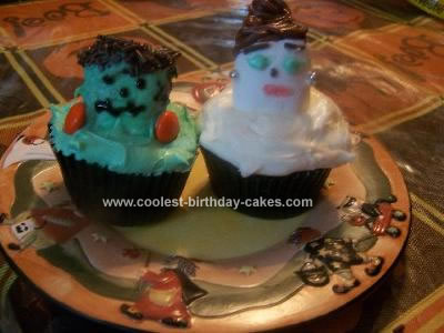 Homemade Halloween Cupcakes