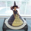Homemade Halloween Witch Cake Idea