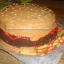 Homemade Hamburger Cake
