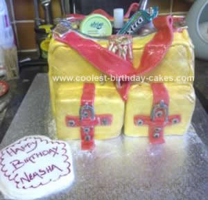 Homemade  Handbag Birthday Cake