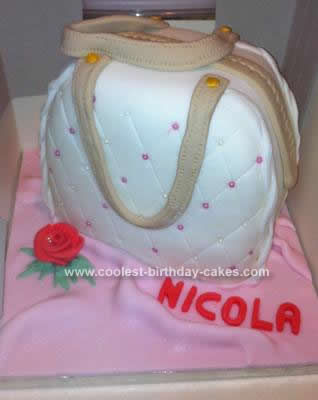 Homemade Handbag Cake