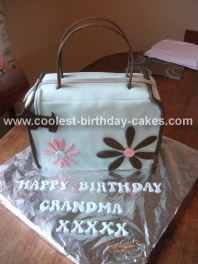 Homemade Handbag/Purse Birthday Cake Idea