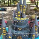 Homemade Harry Potter Castle Cake Design