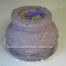 Homemade Harry Potter Cauldron Birthday Cake