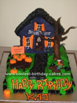 Haunted House Cake 10