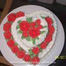 Coolest Heart Shaped Wedding Cake