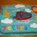 Homemade Helicopter Cake