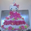 Homemade Hello Kitty Birthday Cake Idea