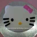 Homemade Hello Kitty Cake