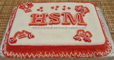 HSM Cheerleader Cake