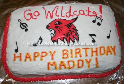 HSM Wildcats Cake