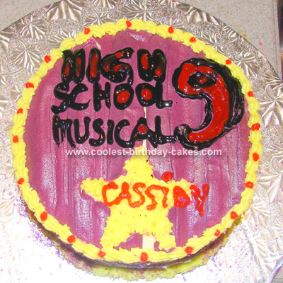 High School Musical Cake