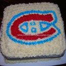 Homemade Hockey Cake
