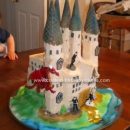 Homemade Hogwarts Birthday Cake Design