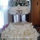 Coolest Homemade 20th Anniversary Cake
