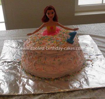 Coolest Homemade Barbie Cake