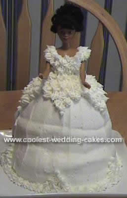 Coolest Homemade Bridal Shower Doll Cake