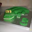 Homemade Croc Birthday Cake