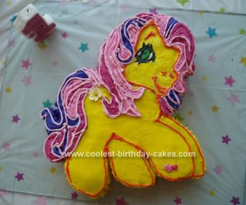 Homemade My little Pony Cake