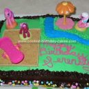 Homemade Ponyville Playground Cake