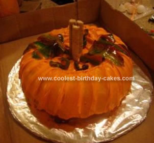 Homemade Pumpkin Cake