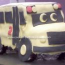 Homemade School Bus Birthday Cake