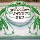 Homemade Sweet Pea Cake
