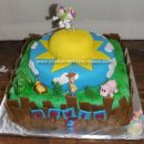 HomemadeToy Story Birthday Cake