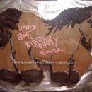 Homemade  Horse Birthday Cake Design