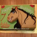 Homemade Horse Cake