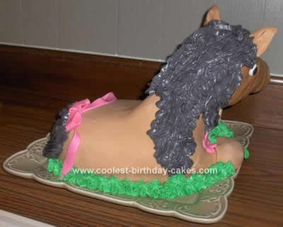 Homemade Horsey Cake