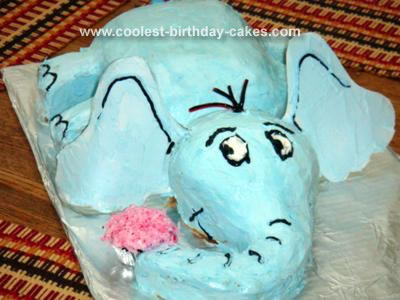 Homemade Horton Hears a Who Cake
