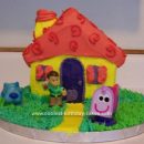 Homemade House Birthday Cake