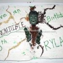 Homemade Hulk Cake