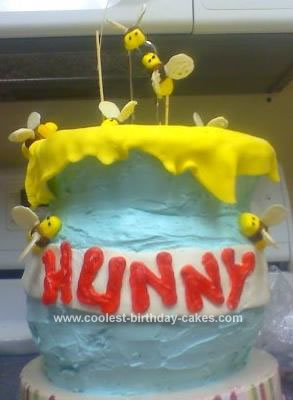 Homemade Hunny Pot Cake