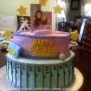 Homemade ICarly Birthday Cake