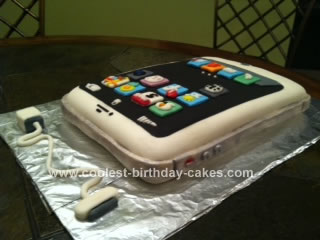 Homemade Iphone Cake